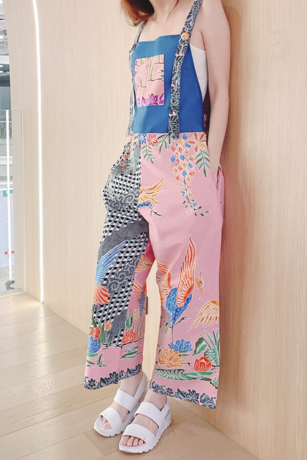 BATIK JUMPSUIT (PINK)