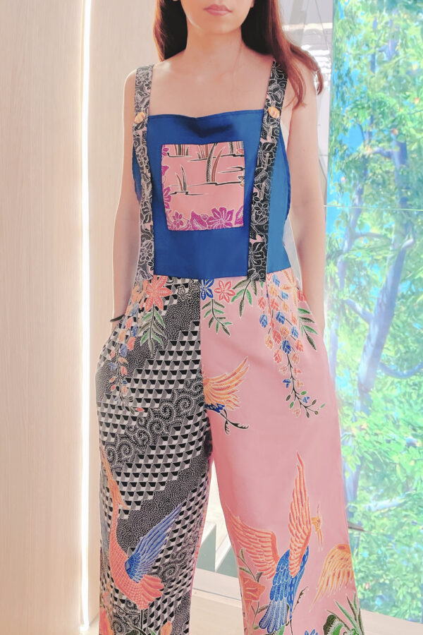 BATIK JUMPSUIT (PINK)